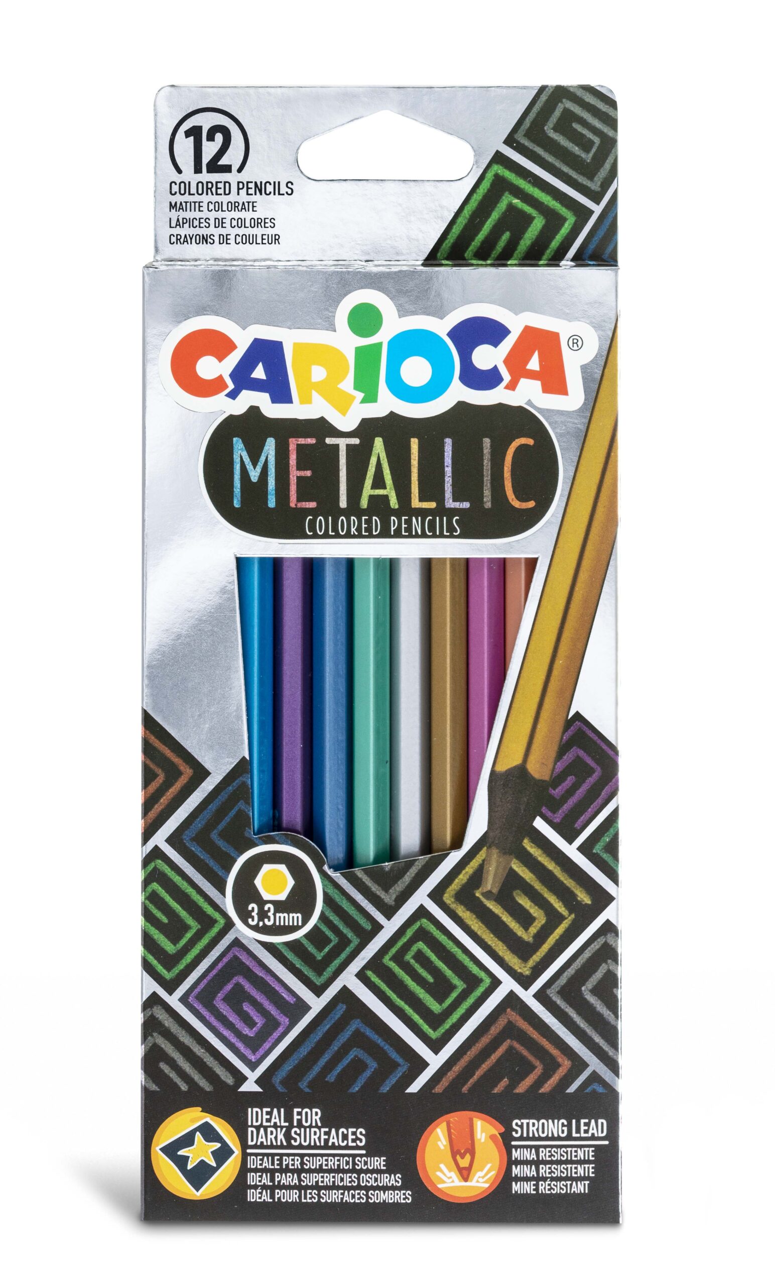 Lápices de Colores Carioca ® Junior Flex Largo x12 – Carioca Ecuador
