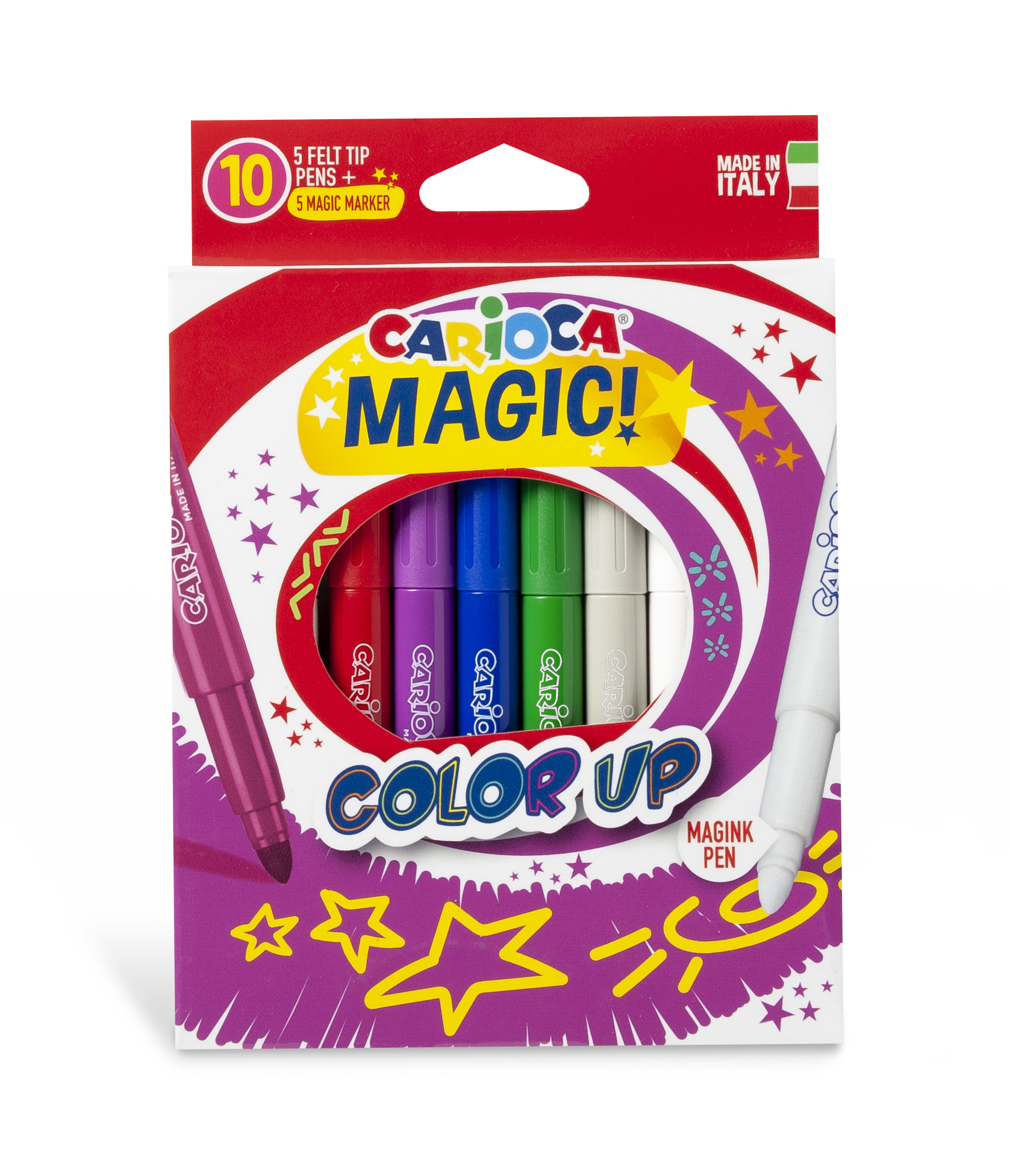 Rotuladores Multicolor Carioca Magic Caja 30 Colores Surtidos