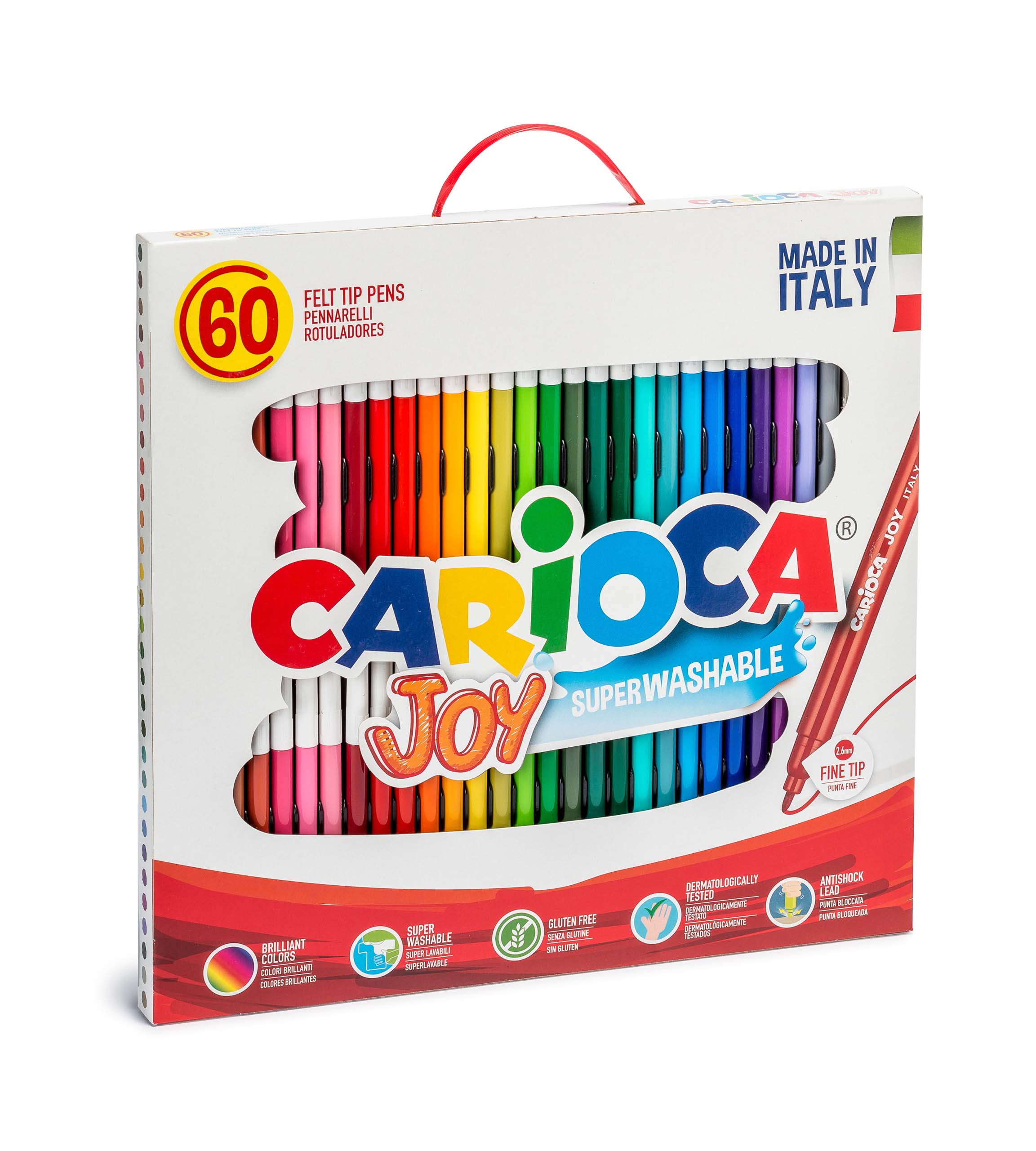 Carioca Caja 36 rotuladores colores joy Multicolor