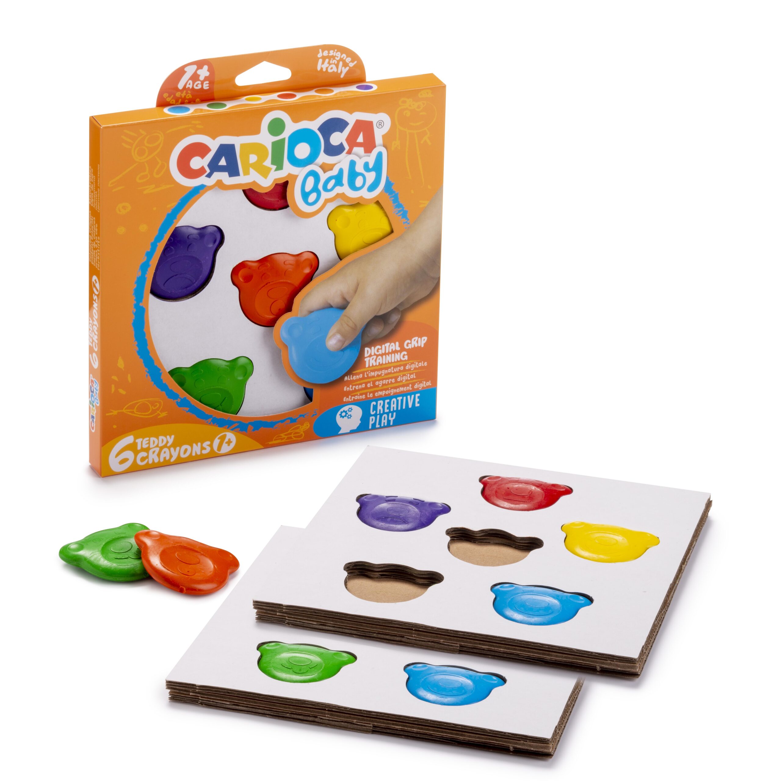 Carioca Crayones Baby Teddy x 6 – Liggo Trade